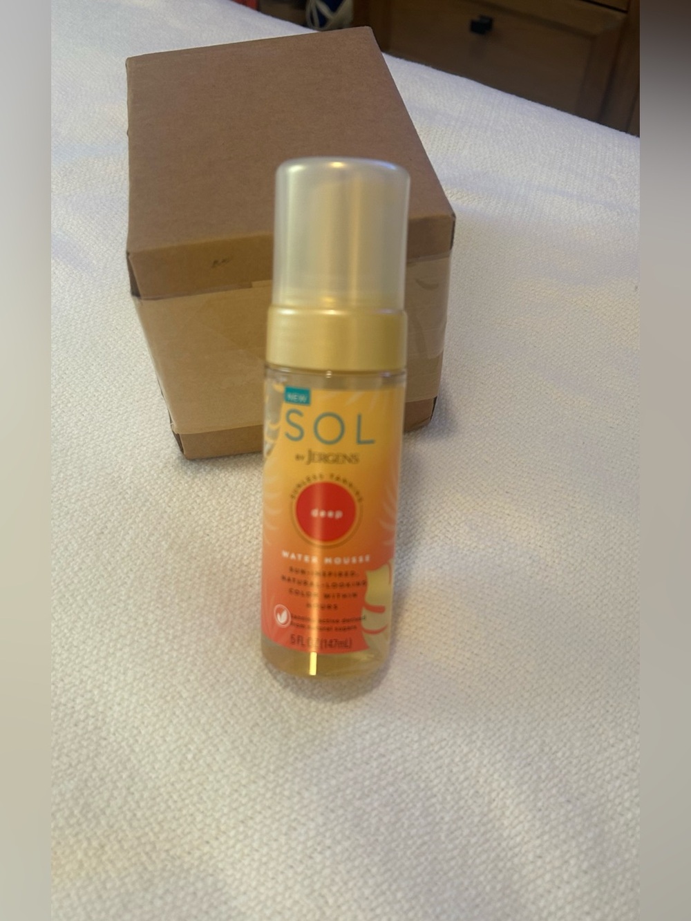 NWT SOL by Jergens Deep Water Mousse